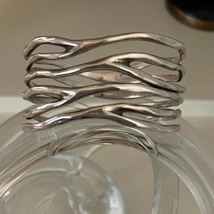 Uno de 50 Infinity Bracelet - Silver Bangle